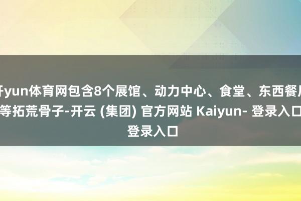 开yun体育网包含8个展馆、动力中心、食堂、东西餐厅等拓荒骨子-开云 (集团) 官方网站 Kaiyun- 登录入口